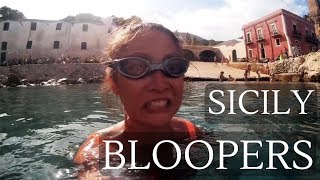 FUNNY BLOOPERS Sicilian vlogs | Dilya London