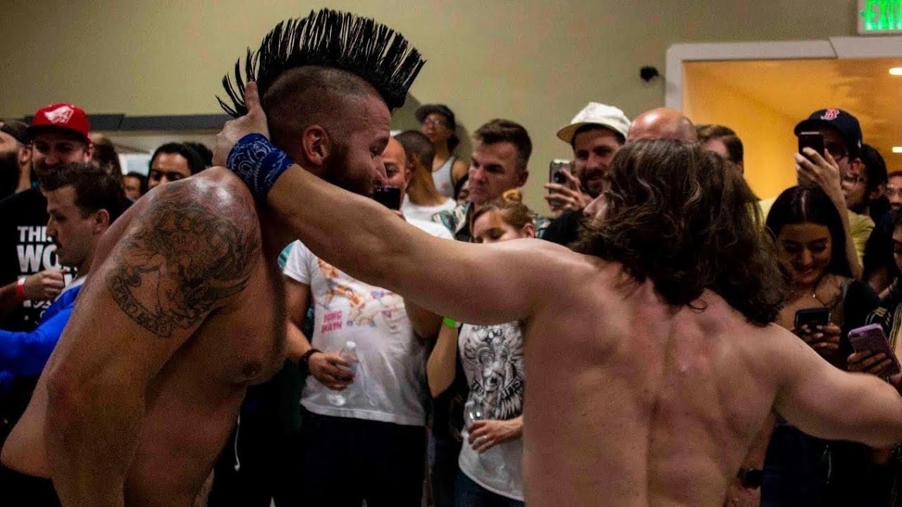 Reno SCUM vs RockNES Monsters | Wild Tag Team Throwdown at Bar Wrestling!