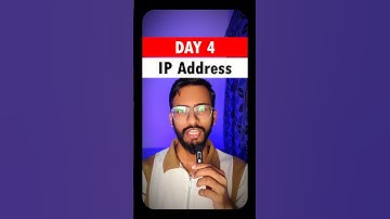Day 4 | IP Address Explained in Simple Words  | Cybersecurity Challenge #shortsfeed #ipaddress