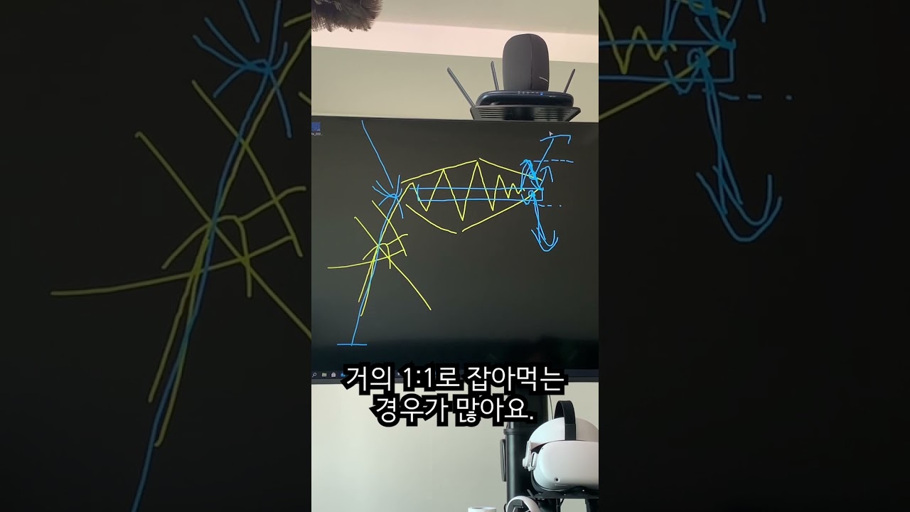 1분 차트강의 | 요즘 자주 나오는 다이아몬드패턴 알고 대응하자 | #Shorts #차트강의 #기영이패턴 - YouTube