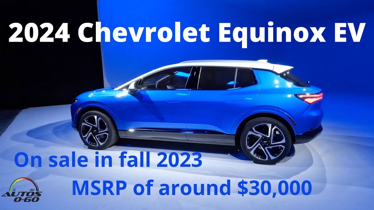 2024 Chevrolet Equinox EV walkaround with Chief Engineer,, Matt Purdy