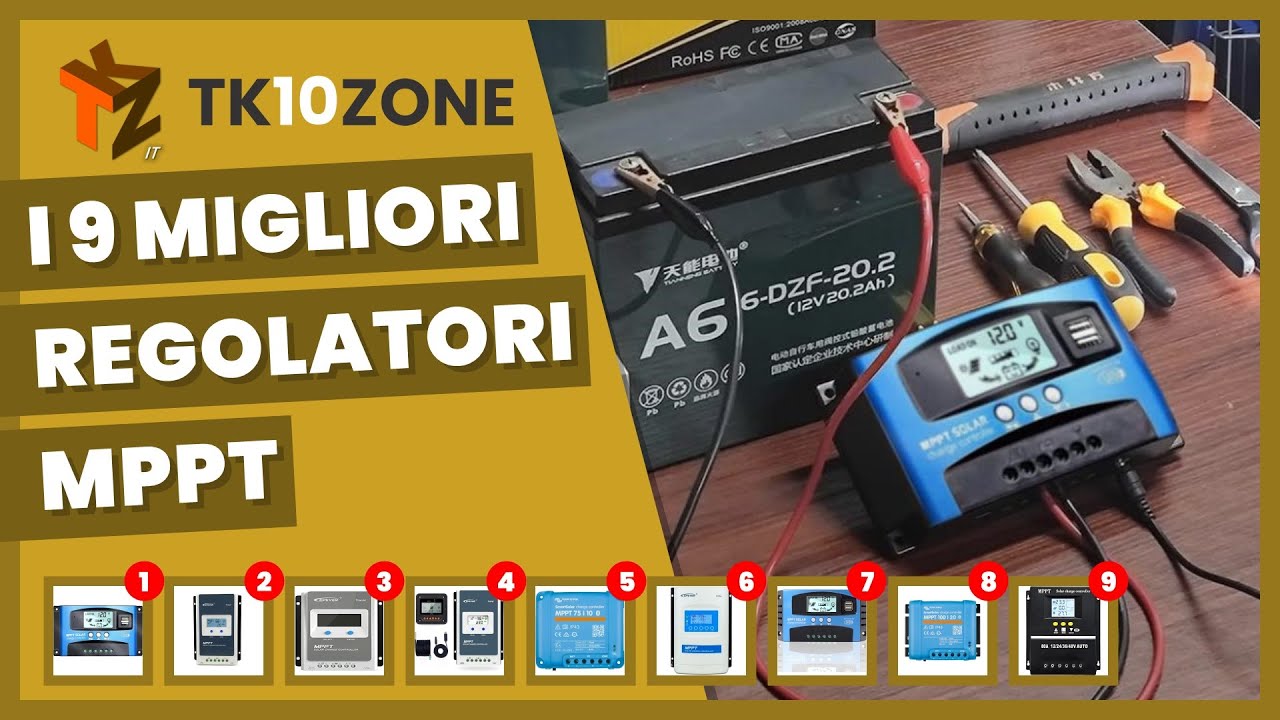 I 9 migliori regolatori MPPT