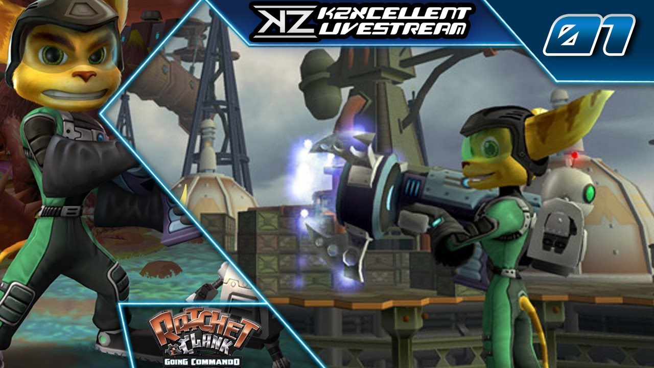 The Ratchet & Clank: Going Commando Deathstream [Part 1] | KZXcellent Livestream