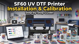 Full Installation: Fedar SF60 24″ UV DTF Printer