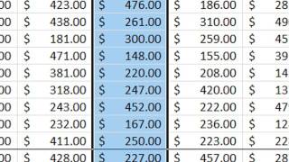 Excel 2010 Core Exam - Range Names