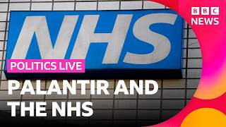 Should Palantir Have Contracts With The Nhs? Bbc Politics Live