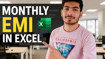 Monthly EMI Calculation in Excel | Step by Step Formula & Complete Guide.