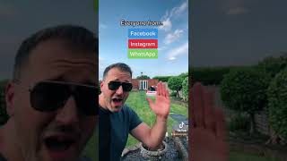 When Facebook Instagram & WhatsApp are down! #tiktok #Facebookdown #instagramdown #whatsappdown