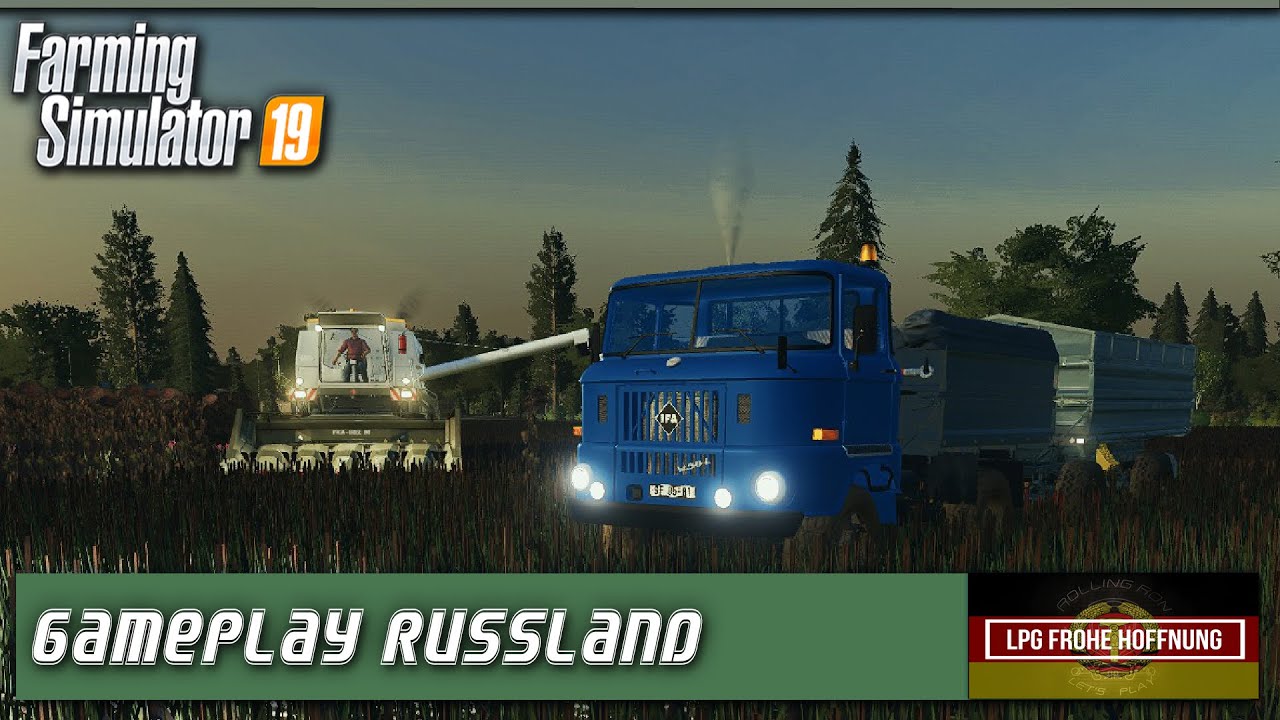 LS19 | GAMEPLAY ​| DDR | Russland ​| Real Play | LS19