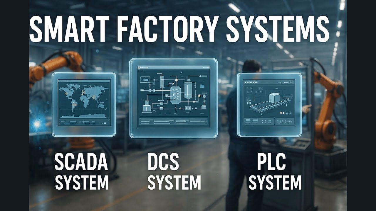 A Comparison between SCADA, DCS, PLC Systems. - YouTube
