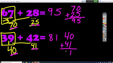 Adding 2 Digit Numbers-Break Apart Strategy