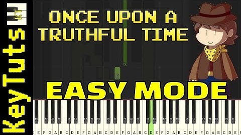 Learn to Play Once Upon A Truthful Time from Undertale Yellow - Easy Mode
