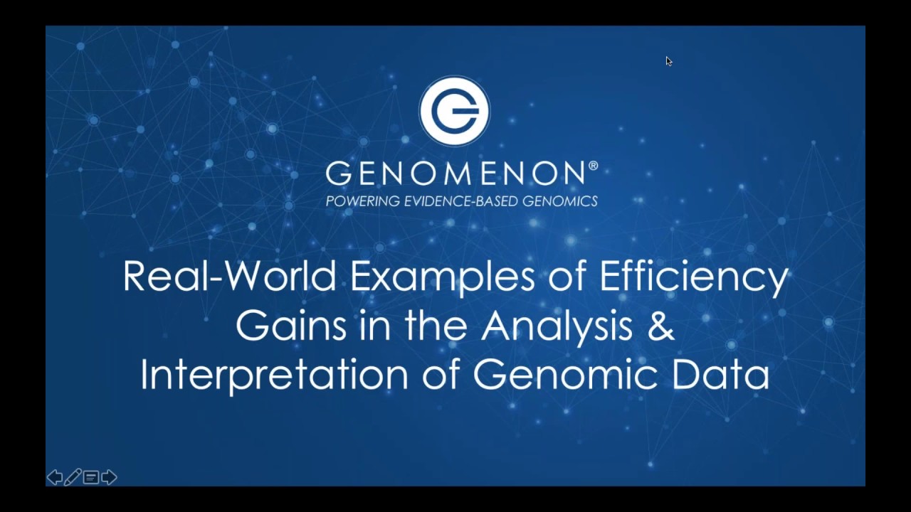 Efficiency Real World Example Webinar: Real World Examples of Efficiency Gains in the Analysis ...