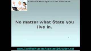 Certified Nursing Assistant Education Video