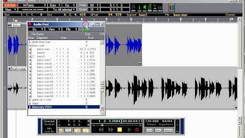 Steinberg Cubase VST-32/5.1 Complete Tutorial #44: Audio Editor - Time Stretching Pt 1