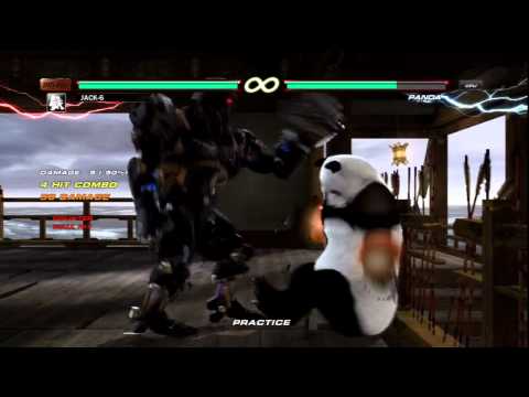 Tekken 6 Jack 6 Combo Video Vol 2 Tin Pistons 