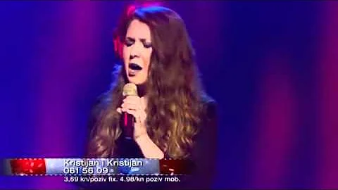 Viktorija Novosel (cantante croata) interpretando ...