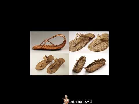 عندما كان البشر حول العالم يسيرون حفاة الاقدام كان أجدادنا يرتدون أحذية من الذهب مصر 