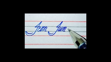 Name of Jeon Jungkook write ✍️ in beautiful cursive style.||. Comment your name to write a name.