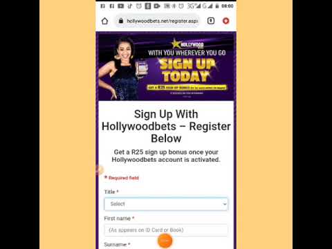 Hollywood bet HOW TO REGISTER & JOIN