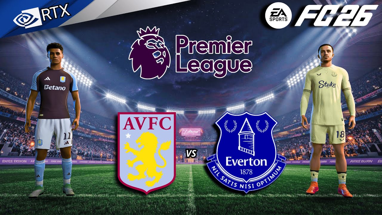 FC 26 - Aston Villa vs Everton | Premier League 25/26 Full Match | PC™ [4K60]