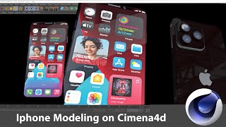 How to  Modeling Iphone 12pro On Cinema 4D (Video Tutorial) Wealth