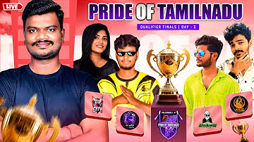 🔥 YOUTUBER PHASE 1 | QUALIFIER FINAL | PRIDE OF TAMILNADU #pvs #gyangaming #freefirelive {FULL}