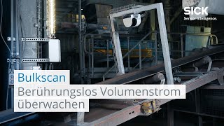 Bulkscan überwacht Schüttgüter auf Förderband bei Heidelberg Materials in Lengfurt
