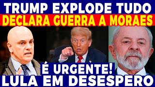 TRUMP EXPLODE MAGNITSKY CONTRA MORAES! LULA CANCELA VISTO E TRUMP DECLARA GUERRA! DESESPERO TOTAL! screenshot 4