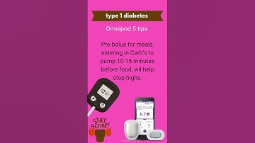 Type 1 diabetes, using omnipod 5 and pre-bolus will help reduce the highs