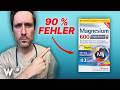 Hochdosiertes Magnesium: Diesen Fehler machen die meisten Menschen