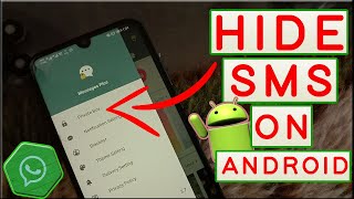 How To Hide SMS On Android to Keep Your Messages Private | SMS Locker 2020 | TechSupport screenshot 1