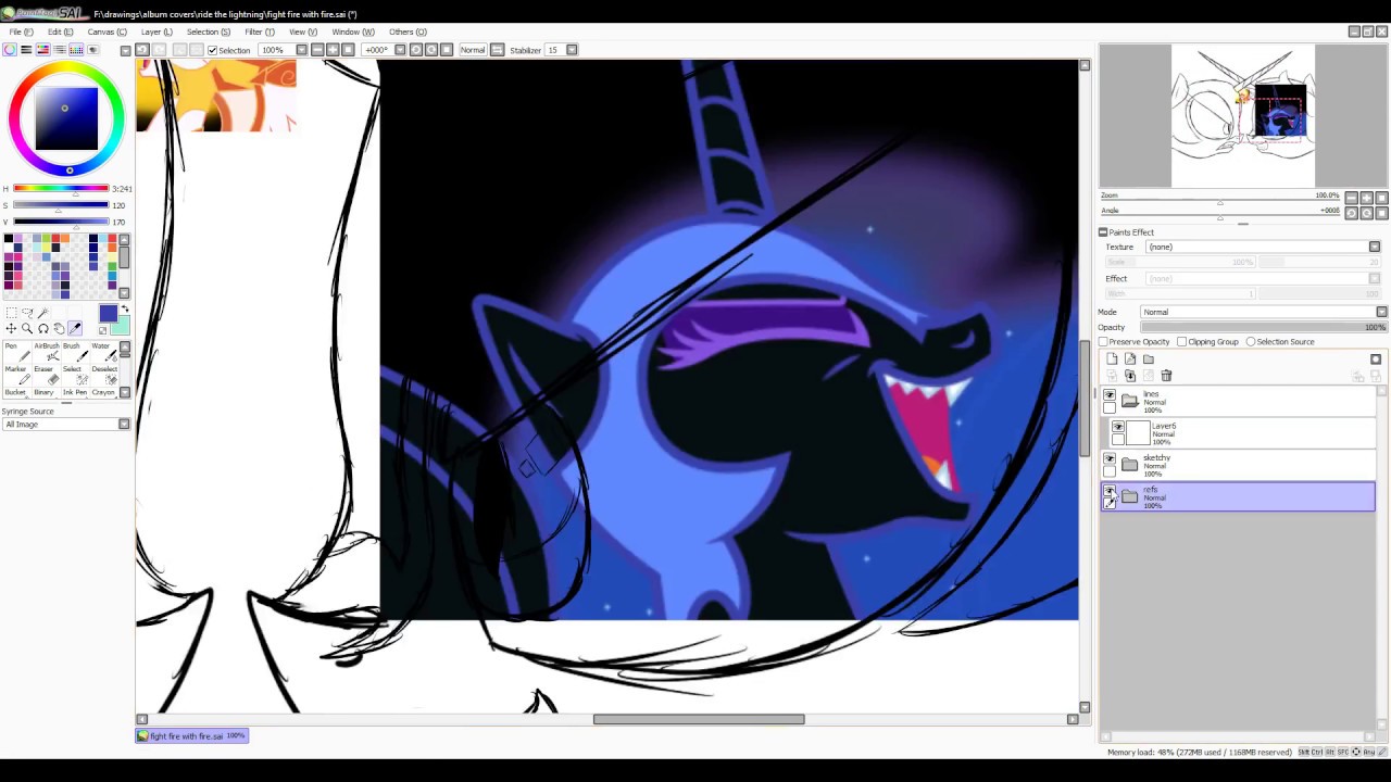 Speedpaint 3: Fight Fire With Fire