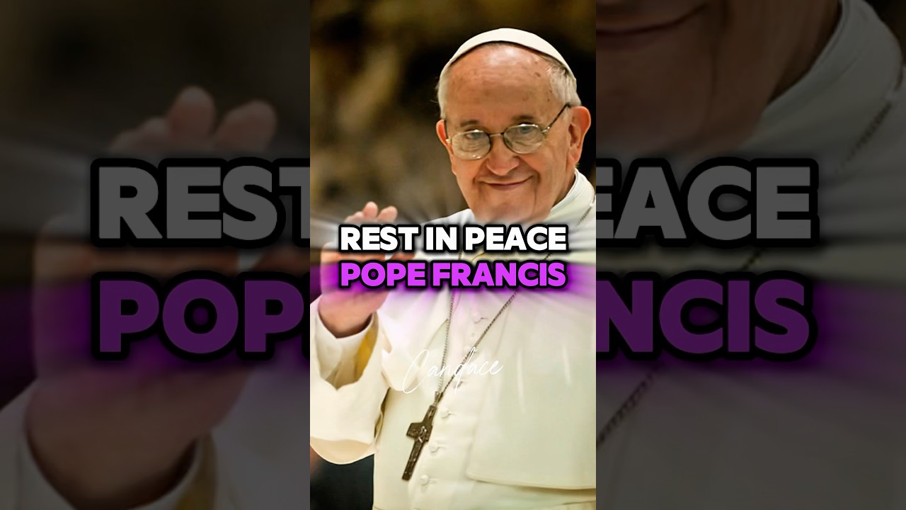 The seat is vacant. Rest in peace Pope Francis.