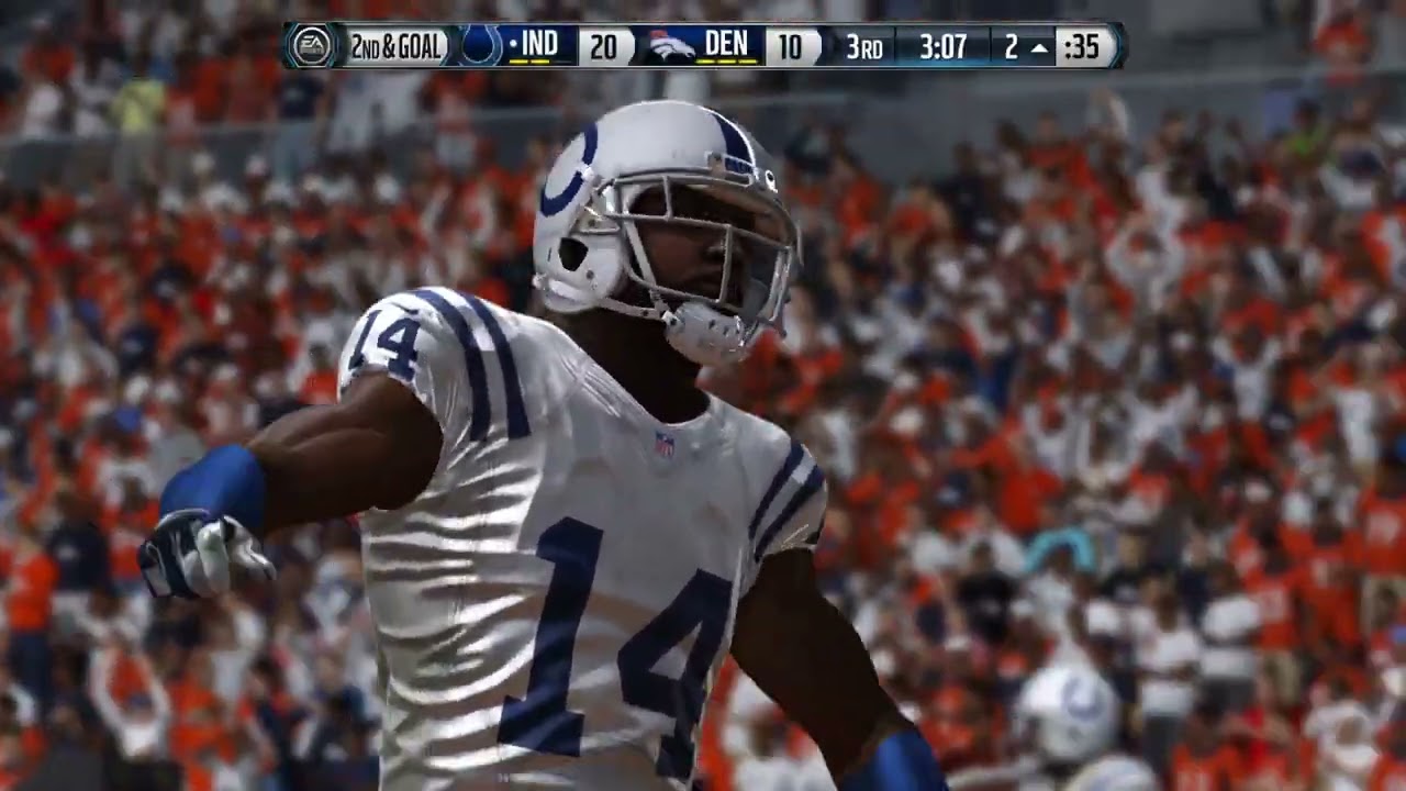 Madden NFL 15  Colts vs Broncos  AFC Divisional Playoff  2014/2015  Hakeem Nicks