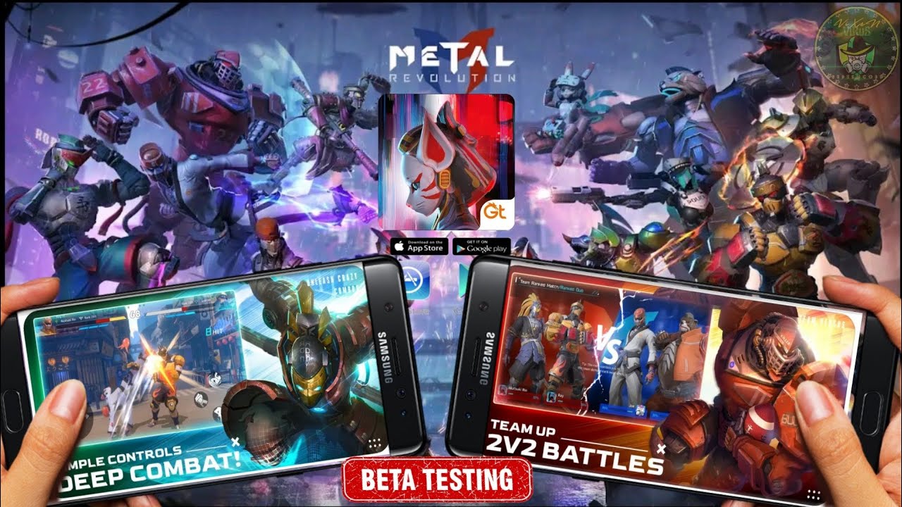 Metal Revolution(Early Access) Gameplay 🎮 Play with other players Real-Time PVP🔥60 fps - android/iOS