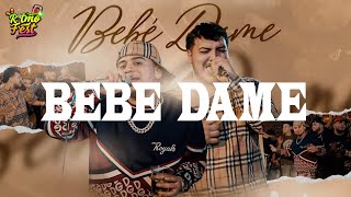 Fuerza Regida x Grupo Frontera - Bebe Dame (Letra)