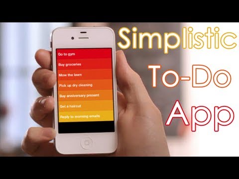 Clear, a SIMPLISTIC To-Do Application