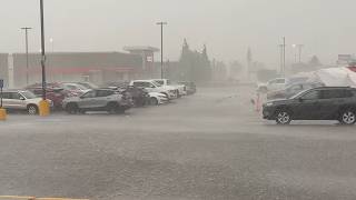 🚨 Tornado Strikes Saskatchewan: Dangerous 100 km/h Winds & Heavy Rain Trigger Flood Risk