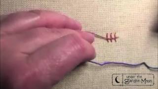 Stitching Society Loop Stitch Tutorial by Amy McClellan