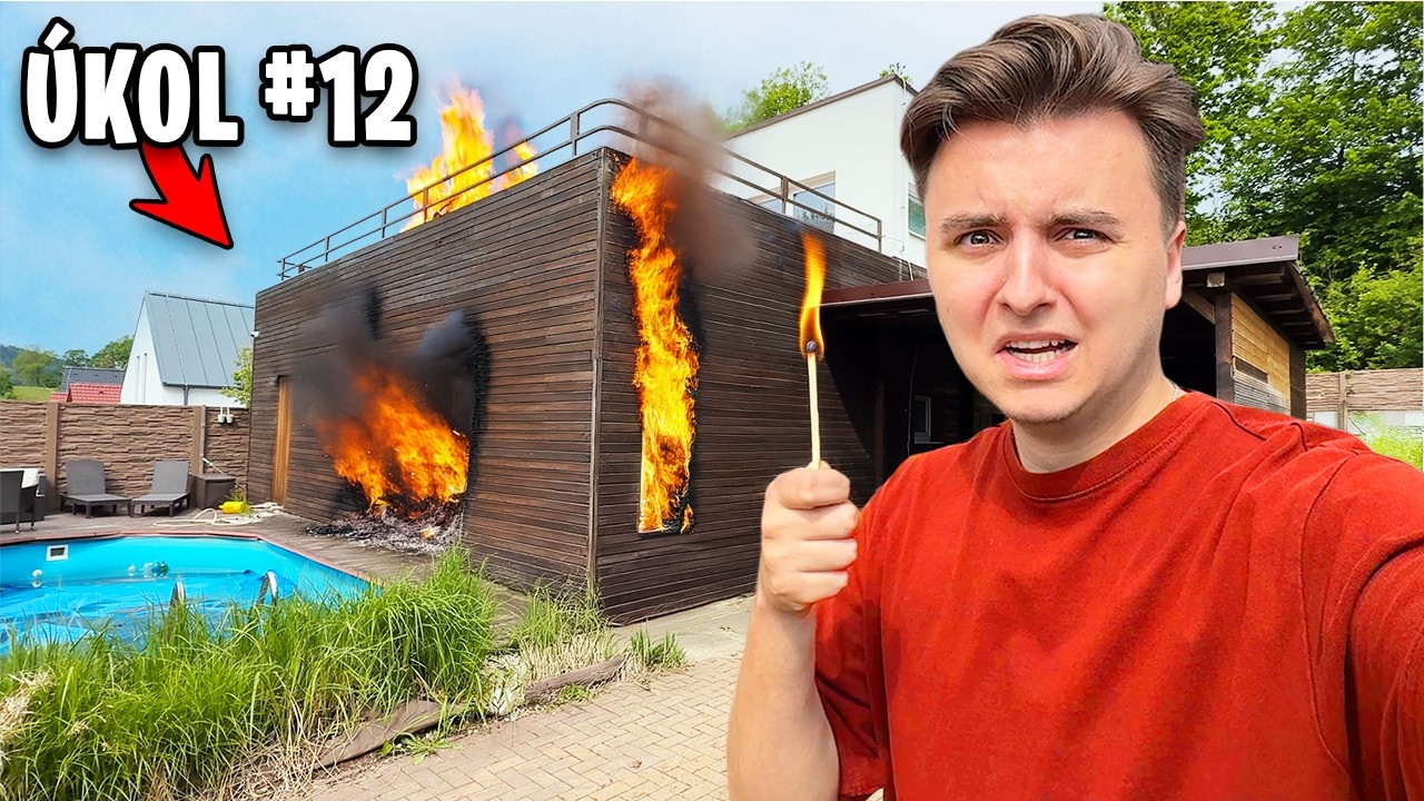 Celý Den Musím Plnit Nejšílenější Úkoly od Fanoušků!