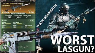 The WORST Lasgun for a Veteran Sharpshooter? | Warhammer 40K: Darktide | Damnation | (No Commentary)