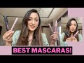 Top 4 Mascaras: Try on & Review | Best Drugstore & High-End Mascaras | The Mascara Comparative!