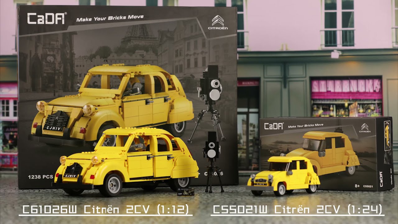 Citroen 2CV C55021W | CaDA Bricks