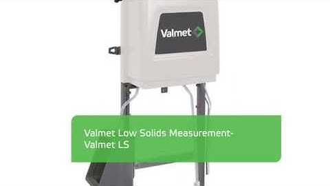 Valmet LS - Superior low solids measurement solution for wastewater