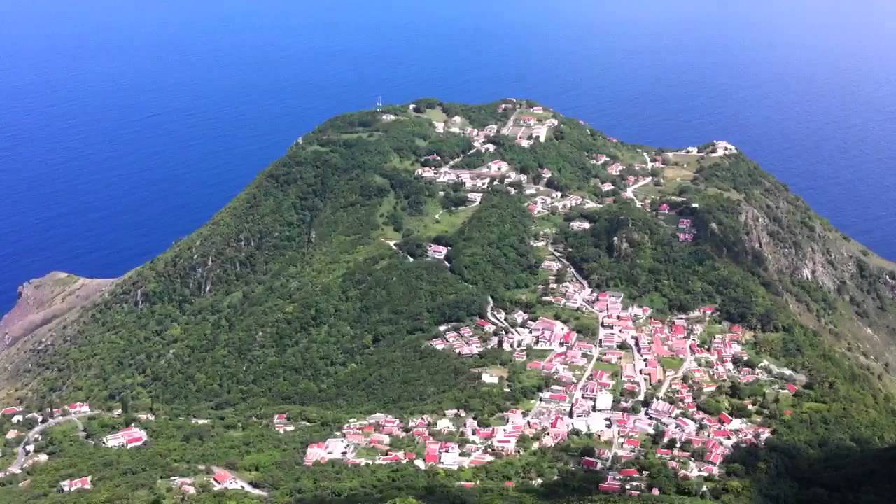 View Mount Scenery Saba Youtube