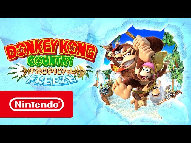 Donkey Kong Country: Tropical Freeze Switch Gameplay Trailer 