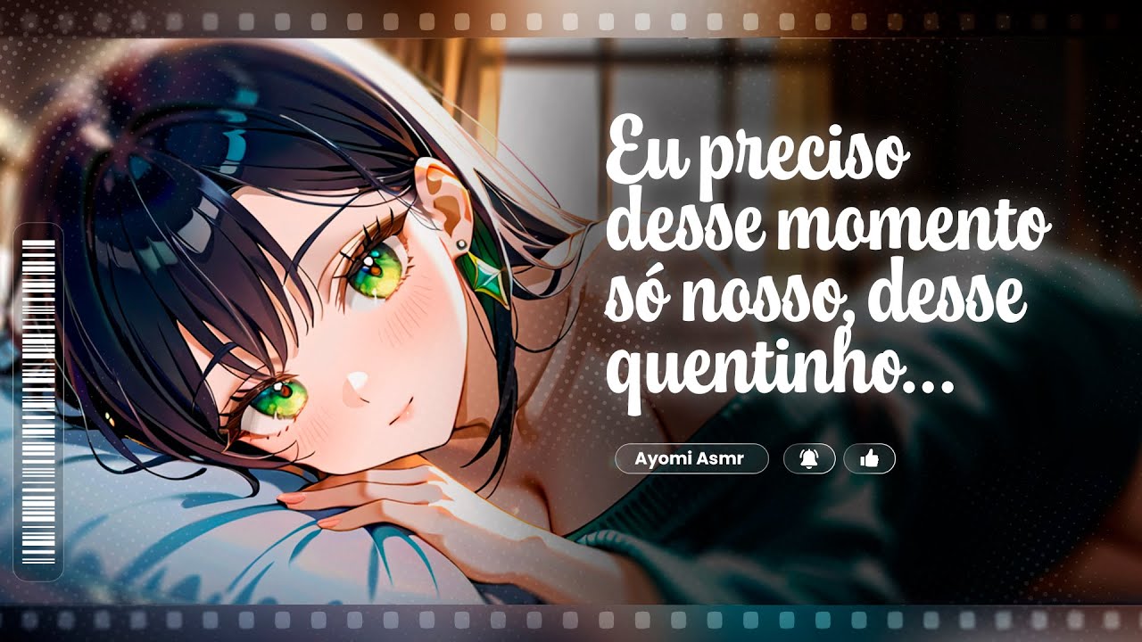 ASMR - Namorada Carente te Aconchegando na Cama