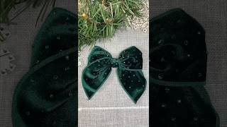 Embellished Christmas Tree Bow in Swarovski ✨