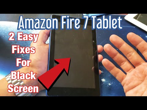 Amazon Fire 7 Tablet: Black Screen 2 Easy Fixes!